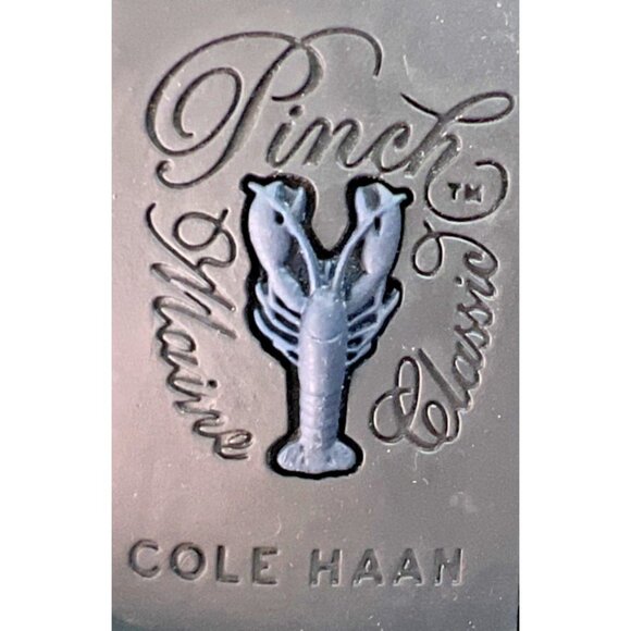 Cole Haan Pinch Maine Classic Navy Blue Leather Penny Loafers Mens Size 10 B - Picture 6 of 8